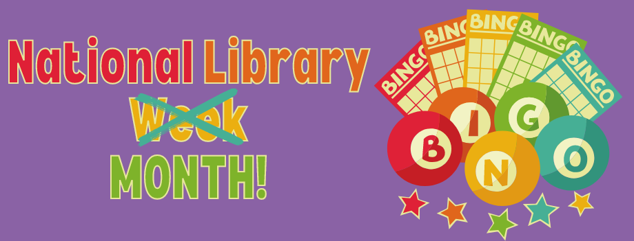 National Library Month Bingo