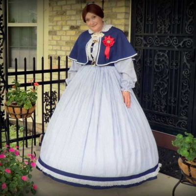 Jessica Michna as Mary Todd Lincoln