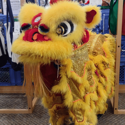 Lion Dancers with Zhong Yi Kung Fu Association