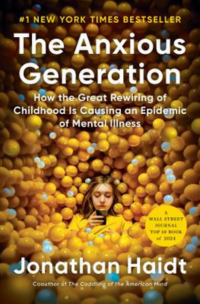 Cover image of the book The Anxious Generation