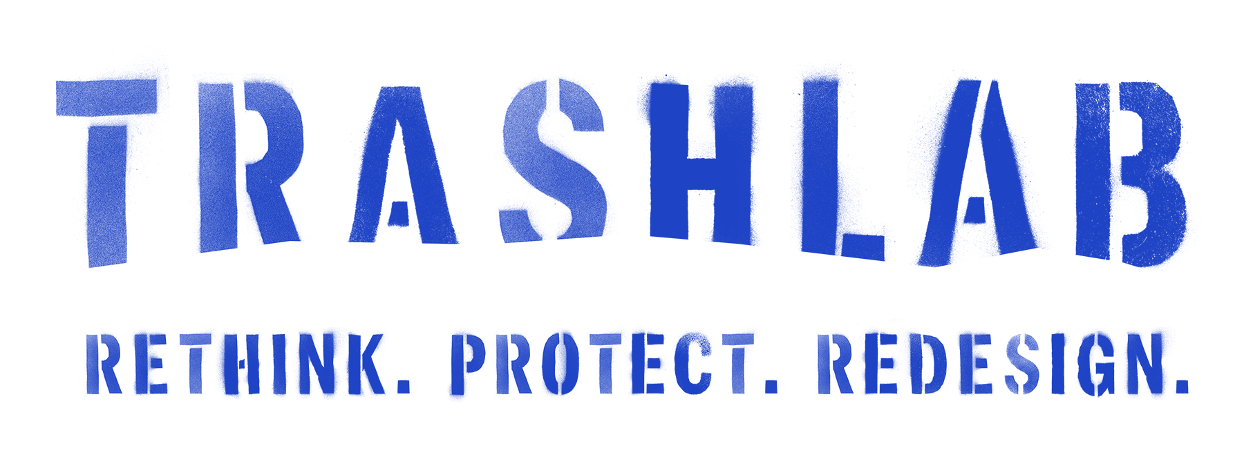 Trash Lab logo Rethink. Protect. Redesign.