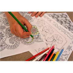 Coloring for Adults  DeForest Area Public Library