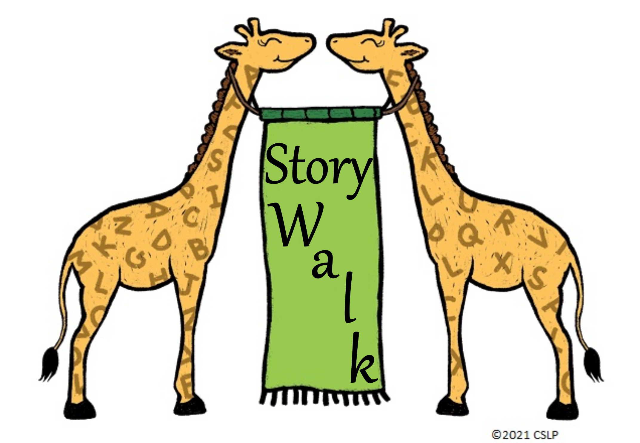 Summer Story Walk: Giraffes Can't Dance by Giles Andreae and Guy Parker