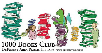 1000 Books Club Logo