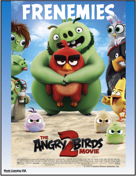 the angry birds 2 movie Cover Art Copyright Columbia Pictures Industries inc.